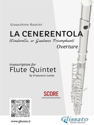 cover image of La Cenerentola--Flute Quintet (Score)